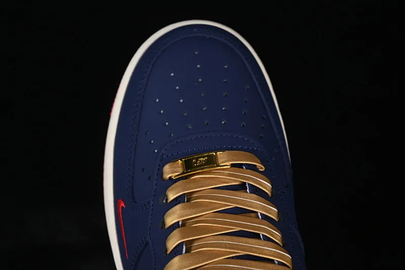 All Categories Nk Air Force 1 Air Force Series Nk Air Force 1 Low Air Force Low Nike Air Force 1'07 Low Blue Red Gold Air Force One Low Casual Shoes NH0601-529